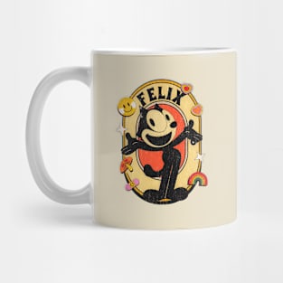 felix the cat - retro surreal Mug